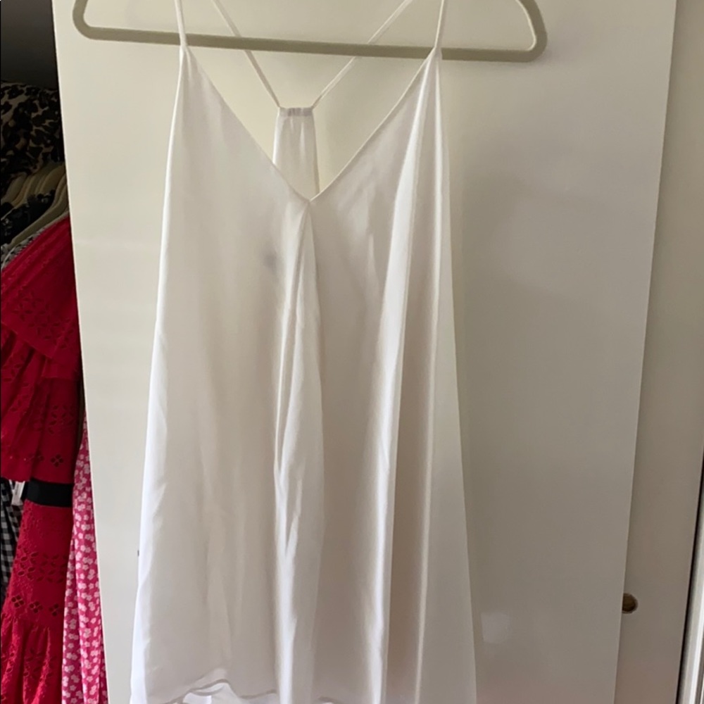 Alice and Olivia White Dress Size L